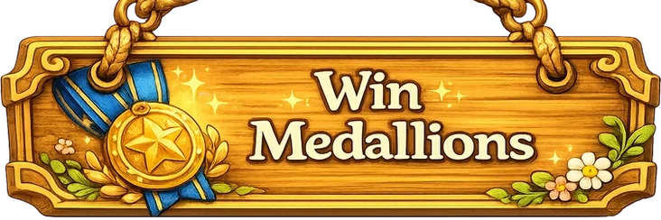 Win medallions